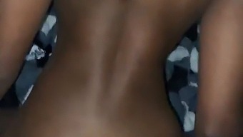 Petite Ebony Submissive'S Tight Pussy In Gym