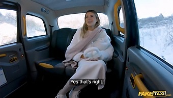 Beautiful Lingerie Model Gets Hard Fast Sex In A Fake Taxi Ride